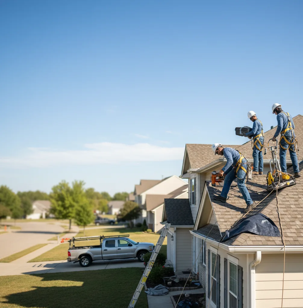 Shingle Replacement in Manchester, MO